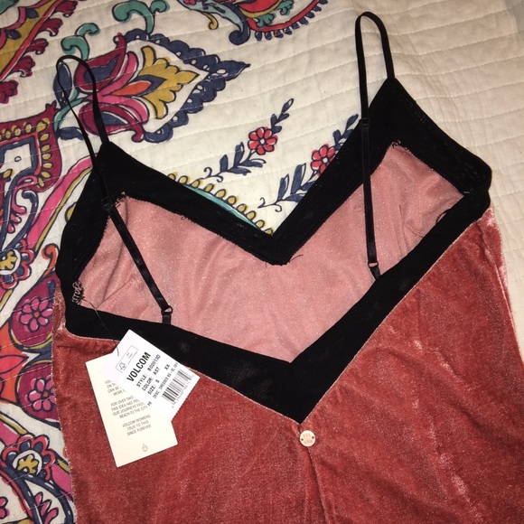 velvet volcom bodycon dress - Picture 4 of 4